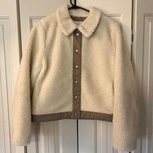 Madewell Sherpa Jacket- Women's Medium